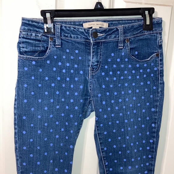 Forever 21 Stretch Skinny Jeans sz 8 /29 - Picture 4 of 13